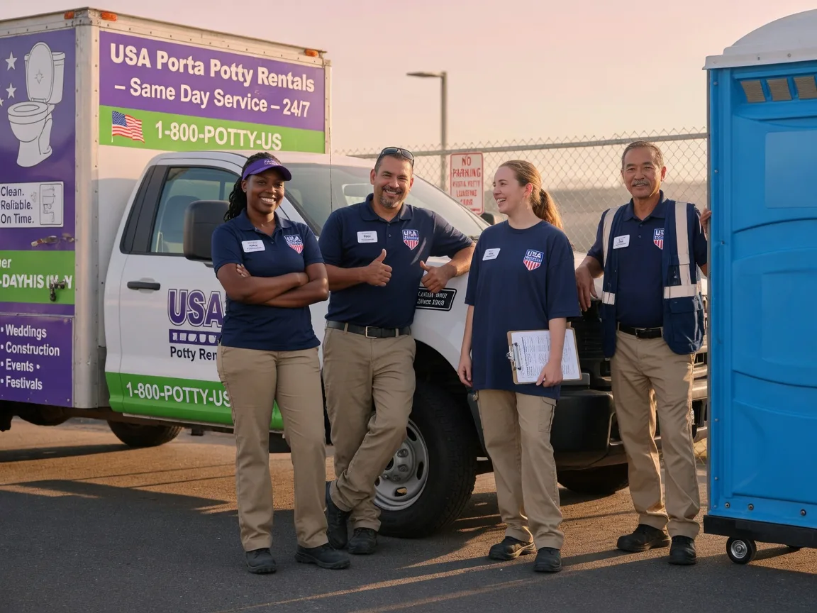 Porta Potty Rental company in Mcbrides, MI